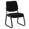Officesource Value Collection Armless, Sled Base Guest Chair with Black Frame OSGS4905FBK - alternate 1